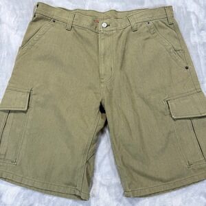 Patagonia Men's Cargo Shorts Khaki Utility Outdoor Size 38 57080 Duck Baggy Hemp